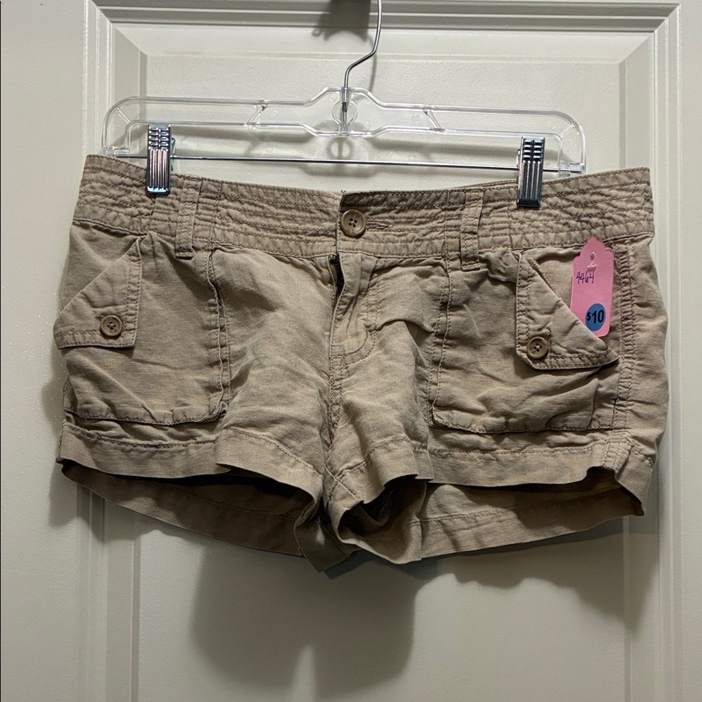 Hang Ten Women's Cargo Shorts - Tan